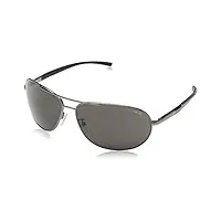 police s8182 lunettes de soleil, grey (shiny gunmetal), taille unique homme