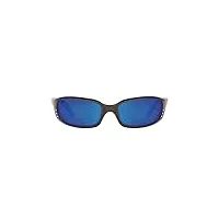 costa del mar - lunettes de soleil - homme - bleu - gunmetal with blue mirror lenses,