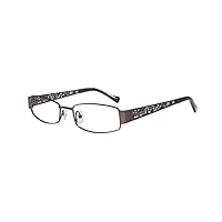 lucky brand monture lunettes de vue ivy marron 51mm