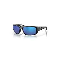 costa del mar tf 01 fantail lunettes de soleil carrées occultantes pour homme, occultant/miroir bleu 580 g, taille unique