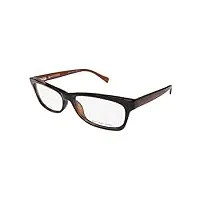 boss orange monture lunettes de vue 0076 0s2g havane/beige 52mm