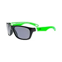 lunettes de soleil avec verres polarisants e970p enfant vert noir/vert