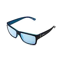 alpina unisexe - adultes, kacey lunettes de soleil, black matt-blue, one size