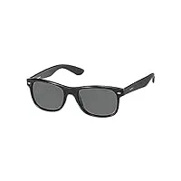 polaroid pld 1015/s y2 d28 53 sunglasses, nero lucido, homme