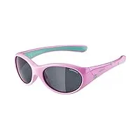 alpina filles, flexxy girl lunettes de soleil, rose-mint gloss, one size