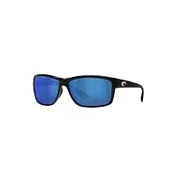 costa del mar mag bay sunglasses, shiny black, blue mirror 580p lens
