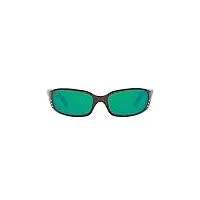 neuf costa del mar saumure br 11 noir lunettes de soleil pour homme, homme, frame: gunmetal / lens: green mirror