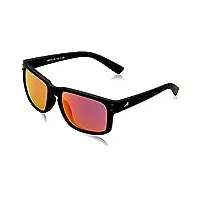 alpina unisexe - adultes, kosmic lunettes de soleil, black matt, one size