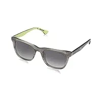 zadig & voltaire szv004 lunettes de soleil, gris (gris rayé brillant), taille unique femme