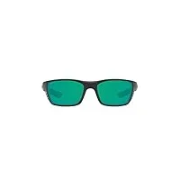 costa del mar whitetip lunettes de soleil polarisées rectangulaires pour homme noir 580p 58 mm