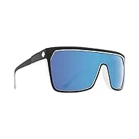 spy lunettes de soleil flynn, whitewall-happy gray green w/lt blue spectra, 134 cm homme