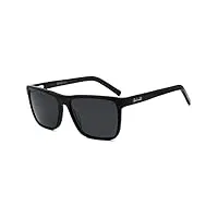 suncristal grandes lunettes de soleil pour hommes qualité lunettes de soleil classiques polarisées uv400 conduite extérieur lunettes de soleil noir