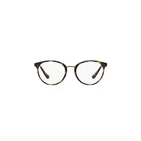 vogue 0vo5167 monture de lunettes, marron (dark havana), 52 femme