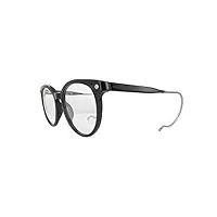 vuarnet homme lunettes de vue vl1514-0001-52 black acetate