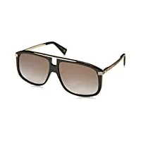 marc jacobs marc 243/s sunglasses, black gold, 60 unisex