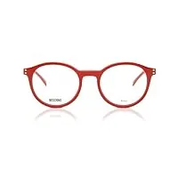 moschino lunettes de vue mos502 red 48/20/145 femme