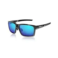icecube verano lunettes de soleil de sport polarisées uv400 avec fonction antidérapante et monture légère pour homme et femme lors de la conduite, de la course