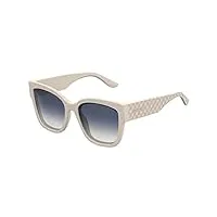 jimmy choo lunettes de soleil roxie/s ivory/grey shaded 55/19/140 femme