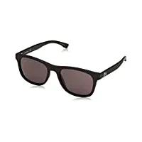 lacoste l884s sunglasses, 001 matte black, 53 unisex