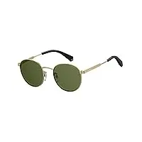 polaroid pld 2053/s sunglasses, multicolore (goldgreen), 51 mixte