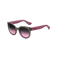 havaianas noronha/m sunglasses, grey pink, 52 femme