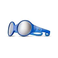 julbo loop l lunettes de soleil garçon, fonce bleu/bleu, fr : xxs (taille fabricant : 3-5 ans)