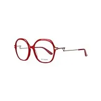 guess lunettes de vue pour femme rouge gu 2702 066 54/17
