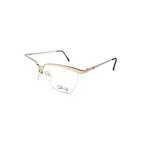 genny lunettes de vue femme 535 or 5001 nylor vintage, or, 52