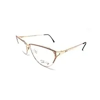 genny lunettes de vue femme gy 540 5049 or rose et or cat eye vintage, or rose et or, 50