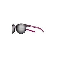julbo lizzy lunettes de soleil fille, aubergine mat/prune mat, fr : xs (taille fabricant : 6-10 ans)