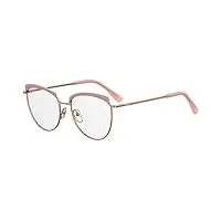 moschino lunettes de vue mos541/f pink rose gold 54/17/145 femme