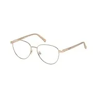 guess lunettes de vue eye candy gu3037 rose gold 51/15/135 unisexe