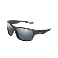 huk lunettes de soleil spar | verres polarisés en polycarbonate | lunettes de pêche performantes | verres gris | noir mat