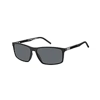 tommy hilfiger th 1650/s sunglasses, multicolore (black), 59 homme