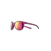 julbo lizzy lunettes de soleil fille, violet translu mat, fr : xs (taille fabricant : 6-10 ans)