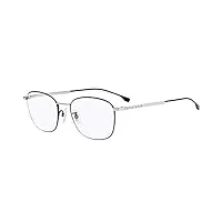 hugo boss lunettes de vue boss 1067/f black silver 53/19/145 homme