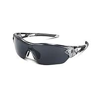 beacool lunettes de soleil de sports polarisée pour hommes femmes jeunes baseball cyclisme course pêche golf moto uv400 lunettes