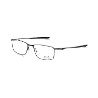 ray-ban 0ox3217 lunettes de soleil, noir (satin black), 57 homme