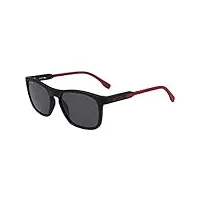lacoste l604snd lunettes de soleil, matte black/red, 54 homme
