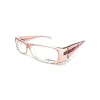 john richmond jr 002 lunettes de vision pour femme rose transparente 08 strass