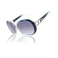cgid retro grand cadre designer surdimensionné ladies lunettes de soleil pour femmes lunettes de soleil uv polarized shades lunettes avec strass mj85