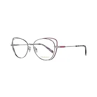 lunettes de vue emilio pucci ep 5141 016 palladium brillant, détails émail fuchsia hav