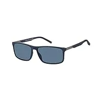 tommy hilfiger th 1675/s sunglasses, mtbl blue, 59 homme