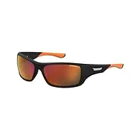 polaroid pld 7013/s sunglasses, cax/oz blk ornge fl, 63 homme
