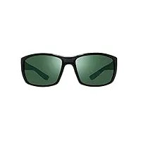 lunettes de soleil revo dexter re 1127 black/smoky green 64/16/131 unisexe adulte