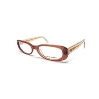 emanuel ug 4516 7065 lunettes de vue rectangulaires pour femme marron beige