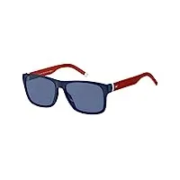 tommy hilfiger th 1718/s sunglasses, bl redwht, 56 homme