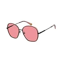 polaroid pld 6113/s lunettes de soleil, rose, 56 femme