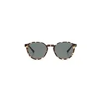 komono liam tortoise lunettes de soleil unisexes ovales en bio-nylon pour homme et femme avec protection uv et verres résistants aux rayures