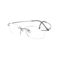eyekepper titanium - percees(sans monture) - lunettes de vue - haut de gamme - pour la lecture - homme